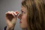 Examining an Eye Implant