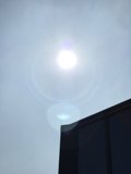 Brilliant Sun Shines on Building