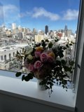 Window Sill Flower Arrangement