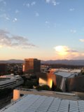 Cityscape at Sunset from The Broad Rooftop