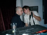 Two Men Enjoying a Drink at the Pub