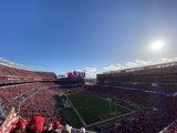 Bright Sun over Levi's Stadium
