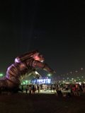 Nightly Majesty of a Giant Lizard