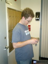 The Man in Front of the Door