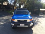 Blue Toyota FJ Cruiser in Altadena