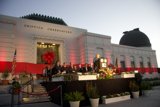 President Obama Speaks at the Hollywood Sign Opening