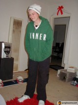 Green Hoodie Lady