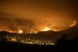 A View of the Station Fire from the Hilltop