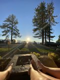 Sunset at the Fire Pit