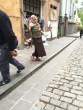 Joyful Street Vendor