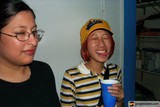 Smiling Women Enjoying Their Drinks