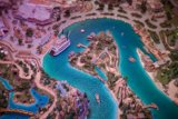 Innovative Diorama: The Scale Model Water Park Adventure
