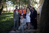 The Truitt Wedding Party Strikes a Pose