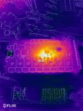 Heat Signature of a Technological Marvel