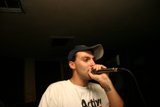 Microphone in Hand: The Entertainer's Spotlight