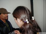Brown-haired Beauty with Snoop Dogg