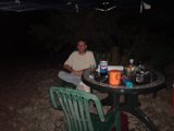 Nightly Reflections at the Outdoor Dining Table