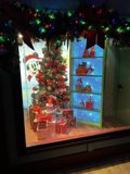 A Festive Window Display at Disney Springs