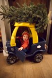 Wesley's First Christmas Tree Adventure