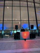 DJ Performance at Sky Garden with London Skyline View