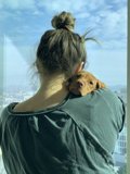 A Woman and Her Beloved Canine Companion