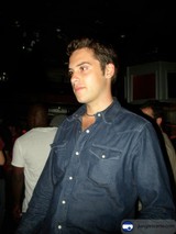 Blue Shirted Man at the Night Club