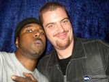 Two Men Strike a Pose