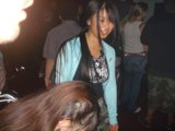 Blue Shirt in the Urban Nightlife