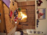 Fruit and Cookies on a Wooden Table