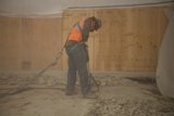 Working Safely on Concrete Floor