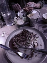 Fine Dining Experience with Grilled Steak and Shared Appetizers
