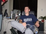 Man Relaxing in His Chair