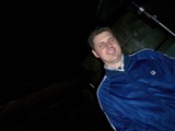 The Happy Blue Jacket Man