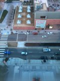 Aerial View of Busy City Street