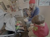 Family Moment with Baby and Toddler