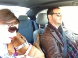 Cruising with our furry friend
