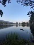 Serene Lake amidst Breathtaking Natural Scenery
