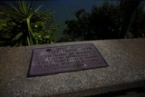 Mystical Plaque Amidst Nature