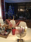A Festive Living Room