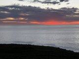 Hilltop Sunset over the Pacific Ocean