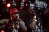 Tattooed duo entertaining Coachella crowd