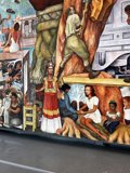 People and Animals Mural in San Francisco Building