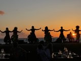 Sunset Dance on the Maui Shoreline