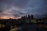 Downtown Metropolis Sunset
