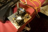 A Computer Nestled in Wires and Power Supply