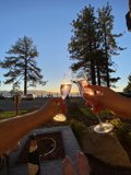 Sunset Toasting