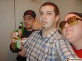 Three Men Cheers to Beers