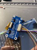 High-Tech Circuit Board with Attached Wires