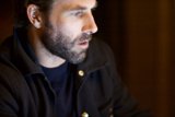 The Bearded Man in the Black Jacket