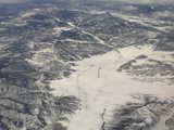 Majestic Snowy Peaks from Above